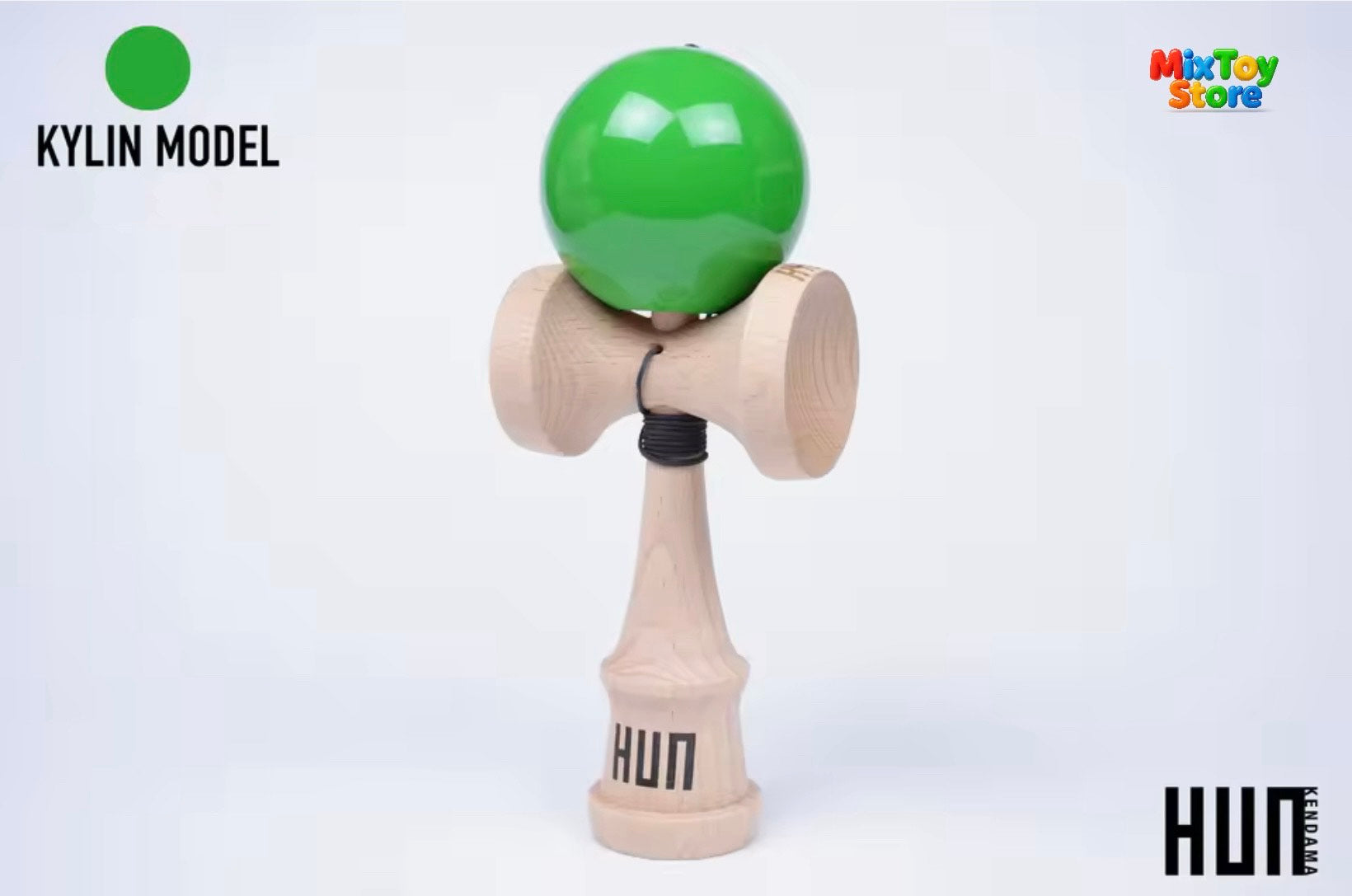 Kendama HUN – Pro Skill Series (Glossy & Rubber Paint Finish)