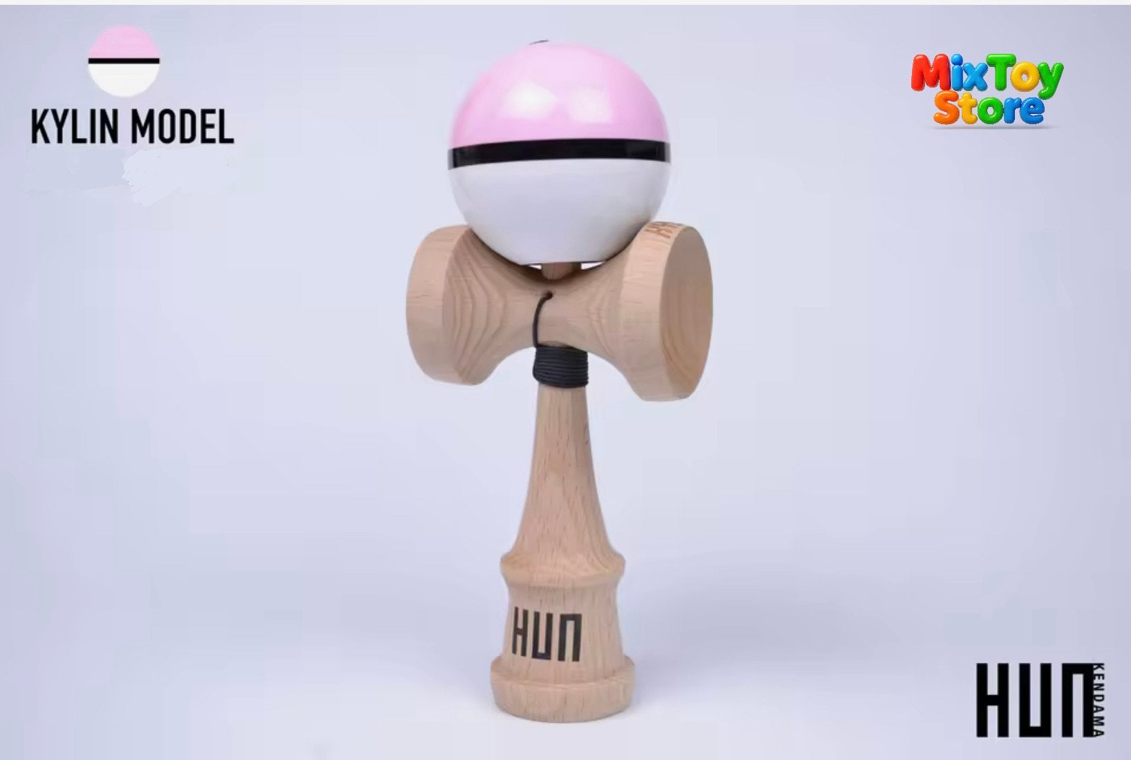 Kendama HUN – Pro Skill Series (Glossy & Rubber Paint Finish)