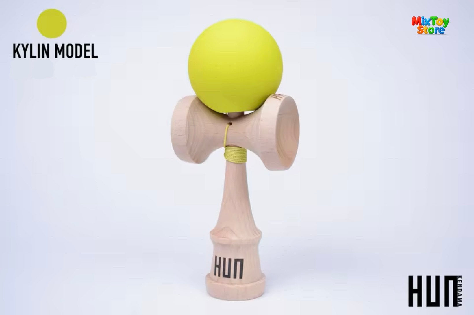 Kendama HUN – Pro Skill Series (Glossy & Rubber Paint Finish)