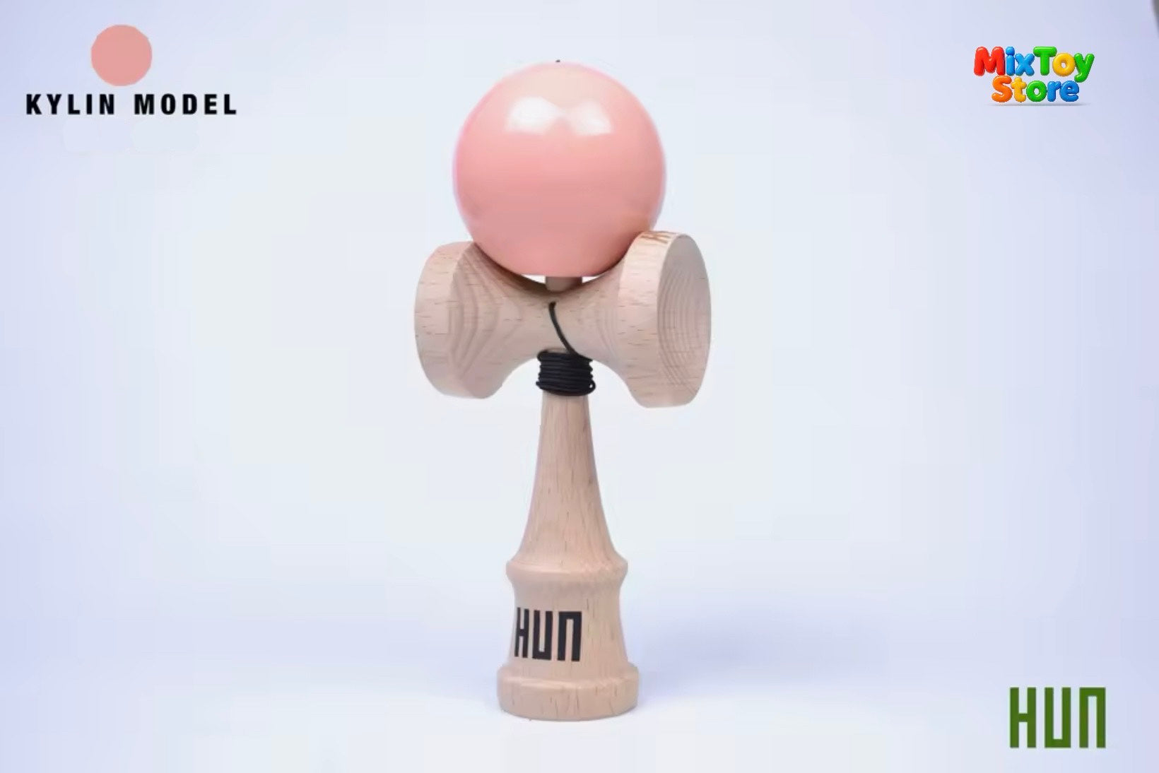 Kendama HUN – Pro Skill Series (Glossy & Rubber Paint Finish)
