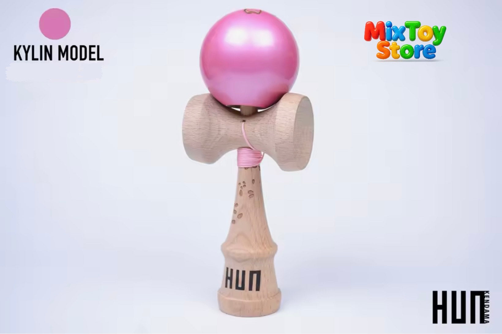 Kendama HUN – Pro Skill Series (Glossy & Rubber Paint Finish)