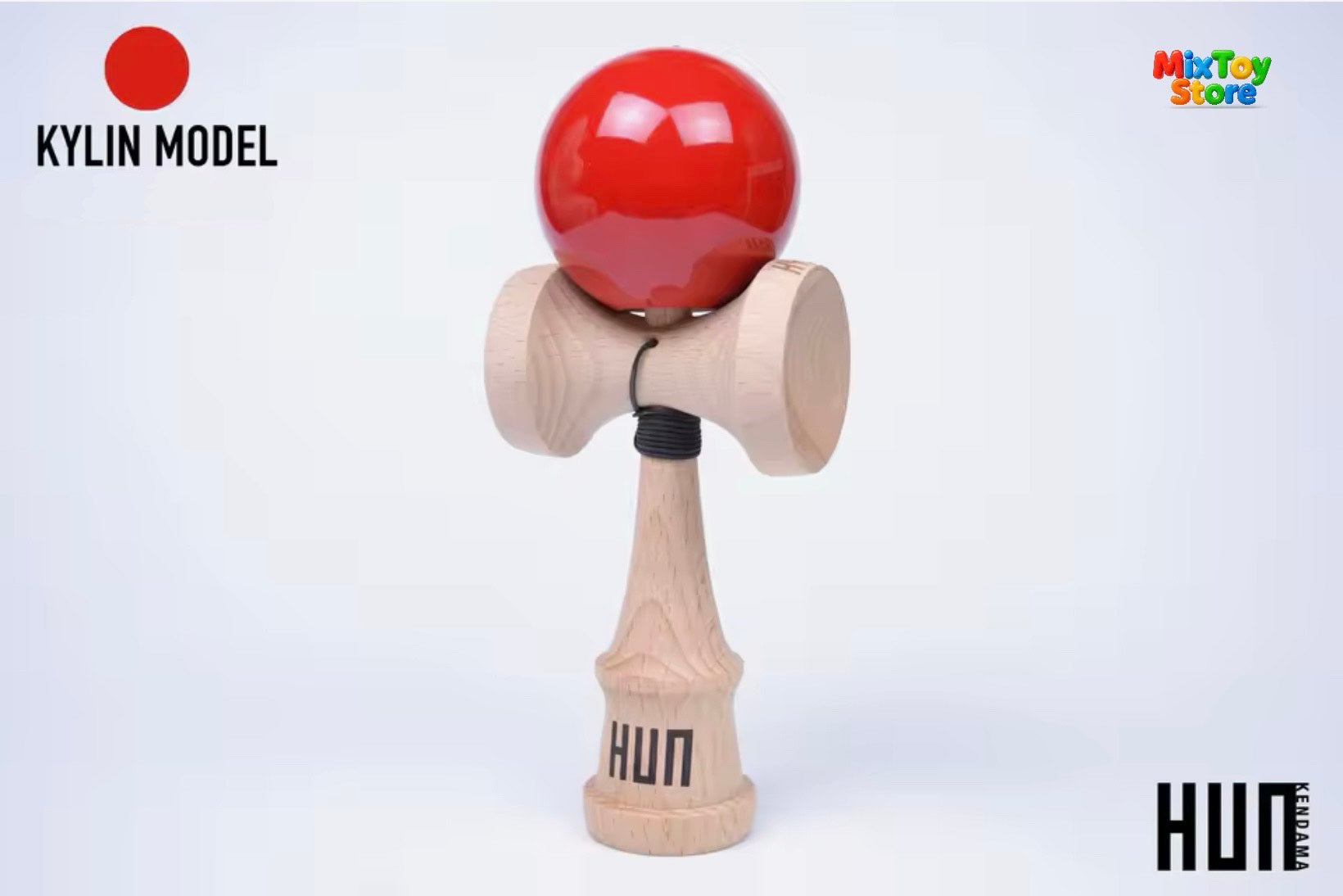 Kendama HUN – Pro Skill Series (Glossy & Rubber Paint Finish)