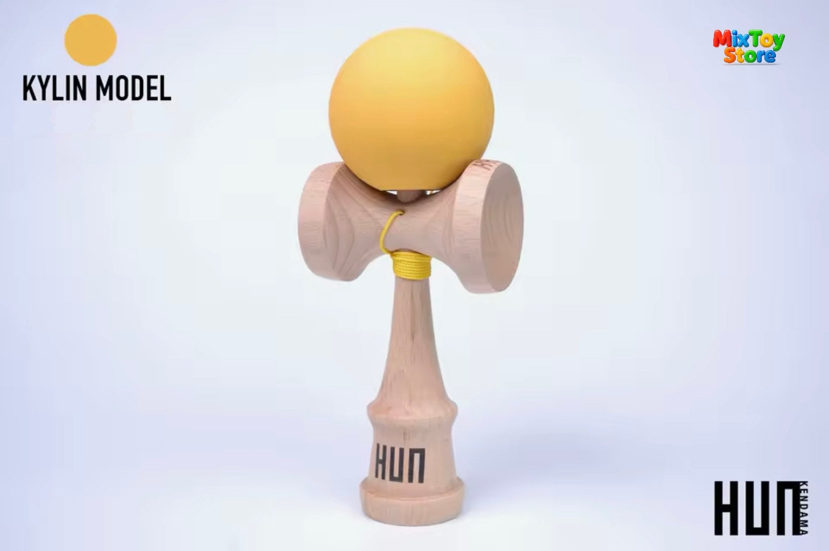 Kendama HUN – Pro Skill Series (Glossy & Rubber Paint Finish)