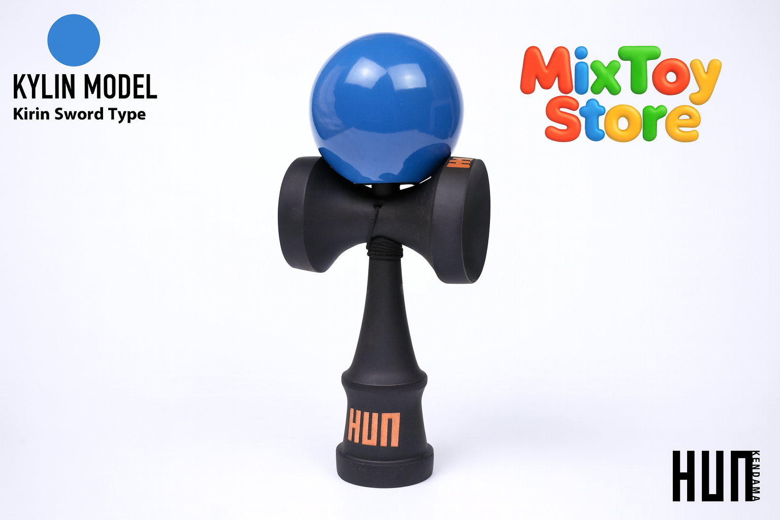 Kendama HUN – Pro Skill Series (Glossy & Rubber Paint Finish)