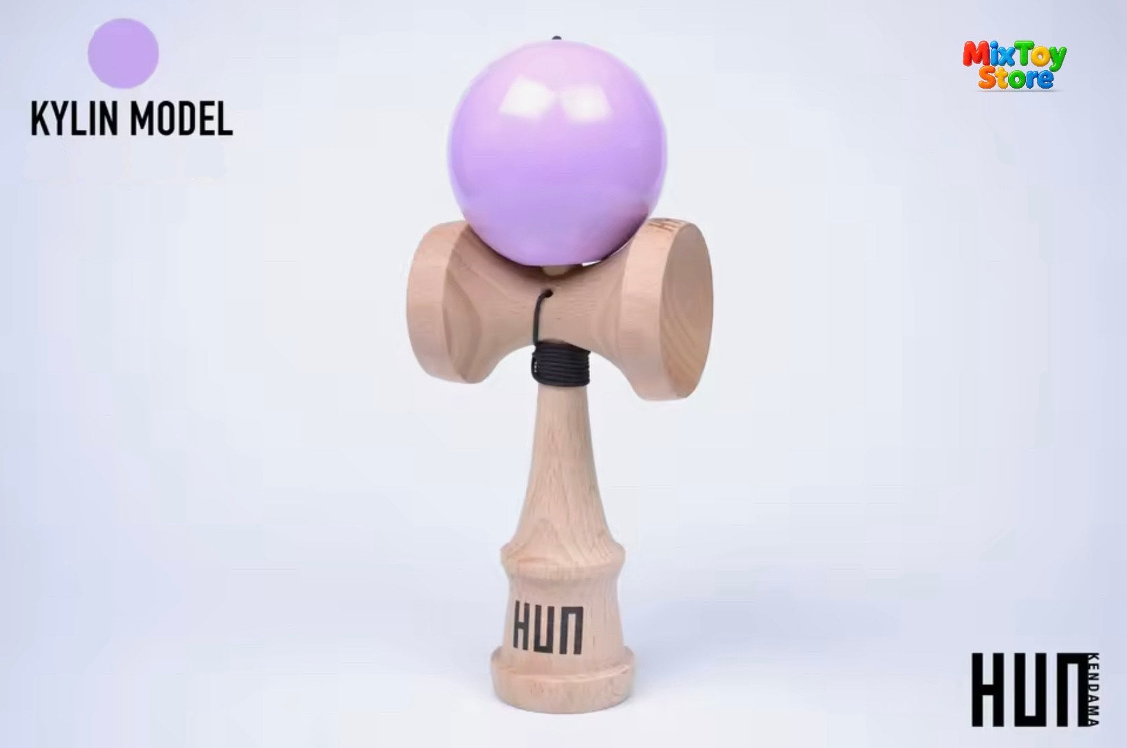 Kendama HUN – Pro Skill Series (Glossy & Rubber Paint Finish)