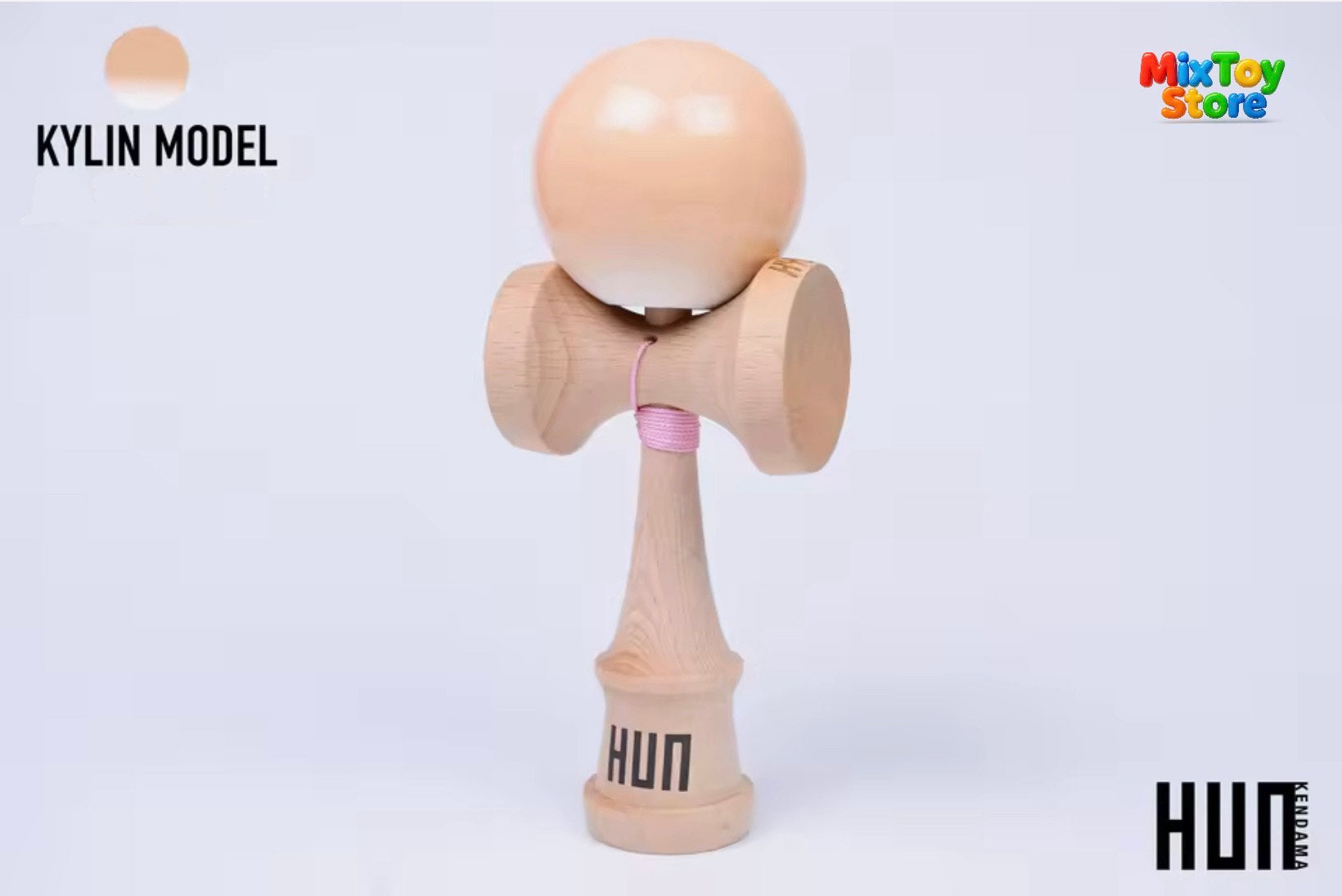 Kendama HUN – Pro Skill Series (Glossy & Rubber Paint Finish)