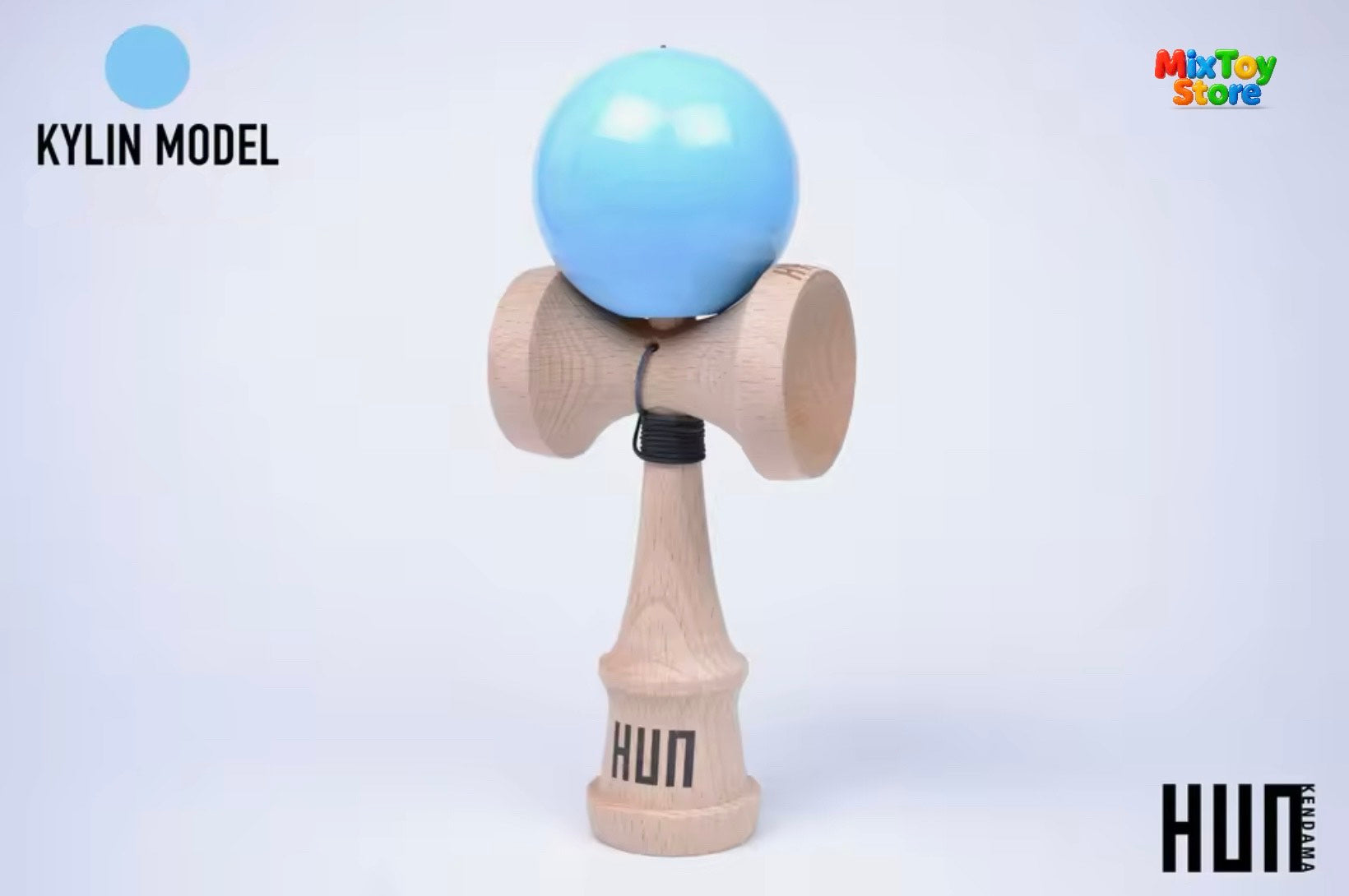 Kendama HUN – Pro Skill Series (Glossy & Rubber Paint Finish)