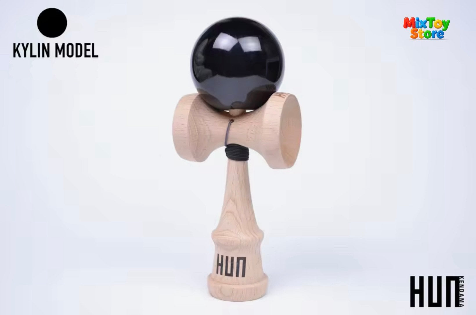 Kendama HUN – Pro Skill Series (Glossy & Rubber Paint Finish)