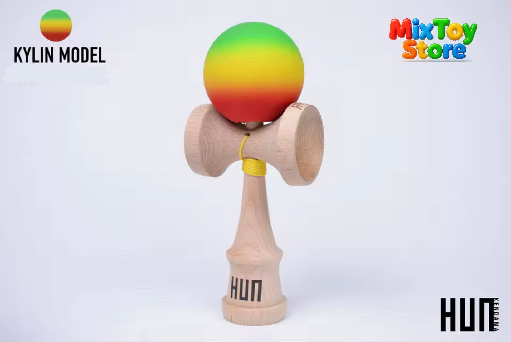 Kendama HUN – Pro Skill Series (Glossy & Rubber Paint Finish)