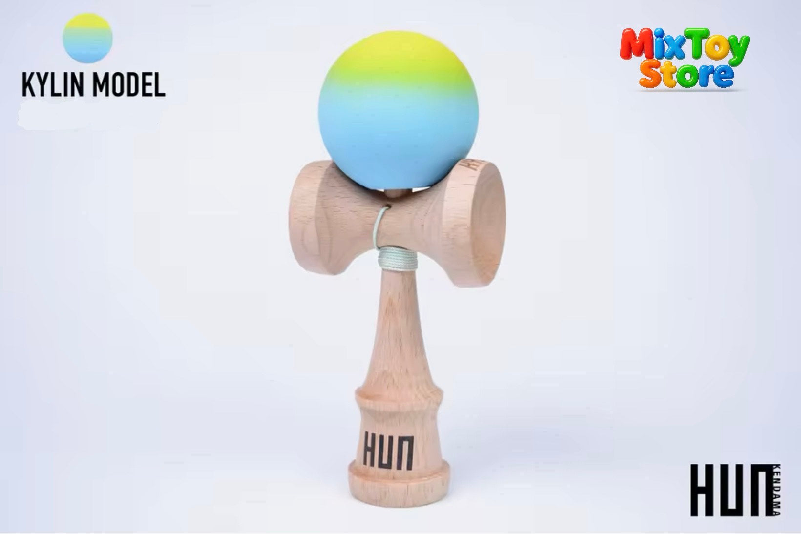 Kendama HUN – Pro Skill Series (Glossy & Rubber Paint Finish)