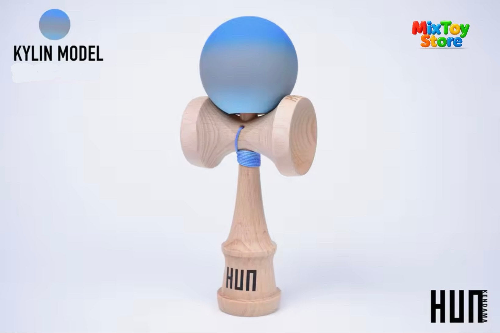 Kendama HUN – Pro Skill Series (Glossy & Rubber Paint Finish)