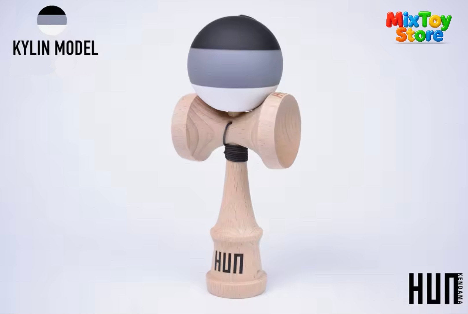 Kendama HUN – Pro Skill Series (Glossy & Rubber Paint Finish)