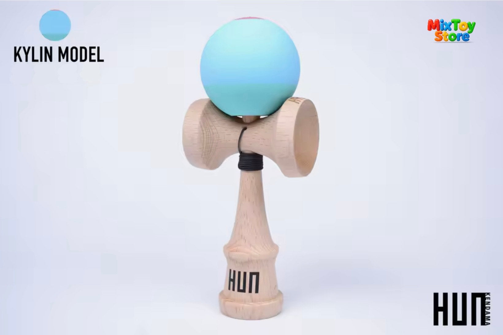 Kendama HUN – Pro Skill Series (Glossy & Rubber Paint Finish)