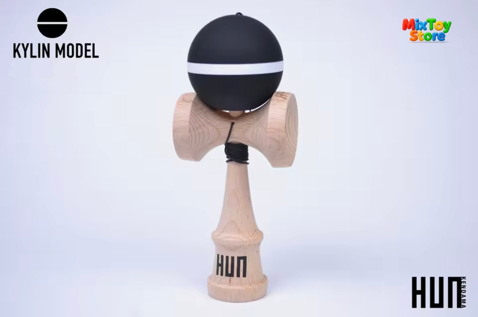 Kendama HUN – Pro Skill Series (Glossy & Rubber Paint Finish)