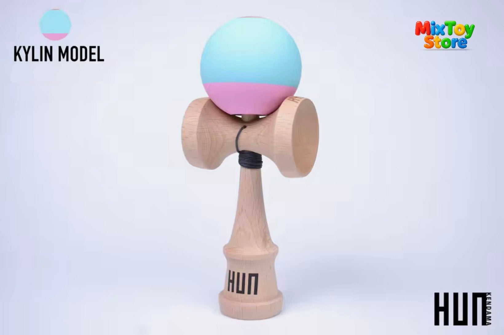 Kendama HUN – Pro Skill Series (Glossy & Rubber Paint Finish)