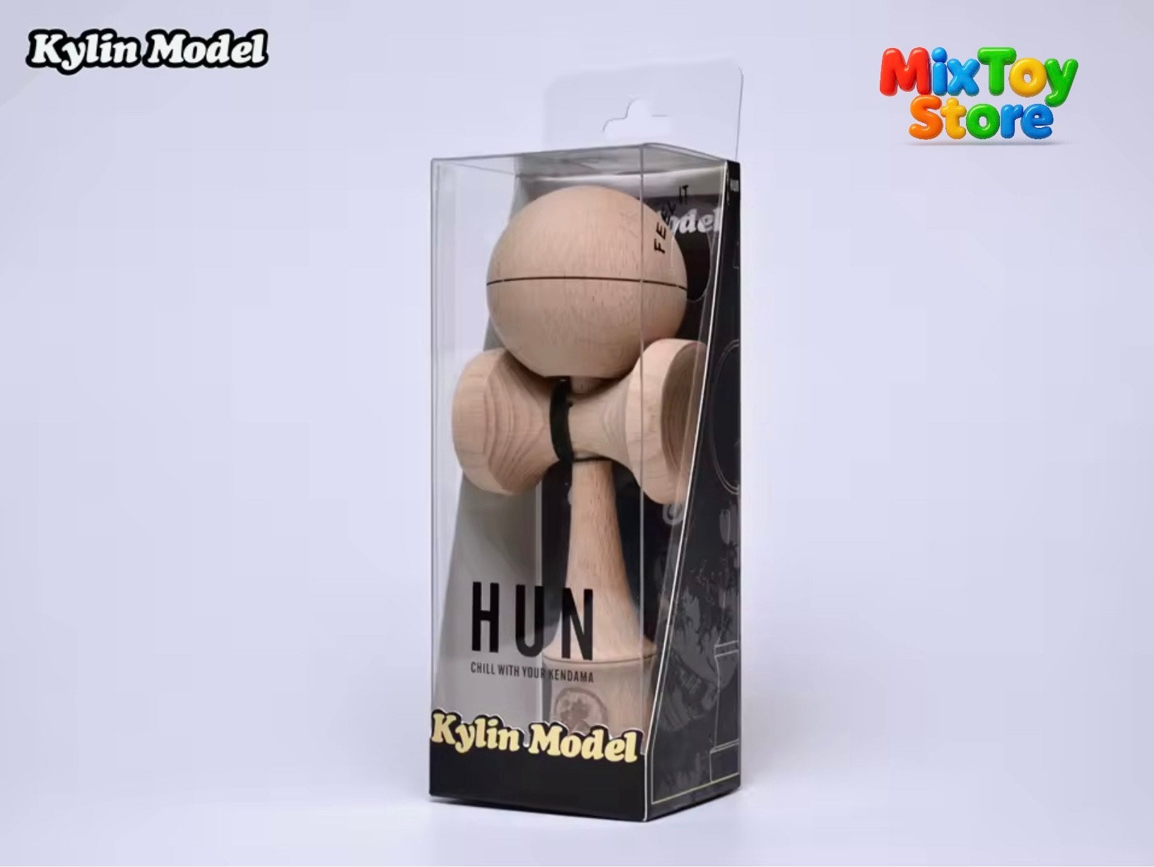 Kendama HUN – Pro Skill Series (Glossy & Rubber Paint Finish)
