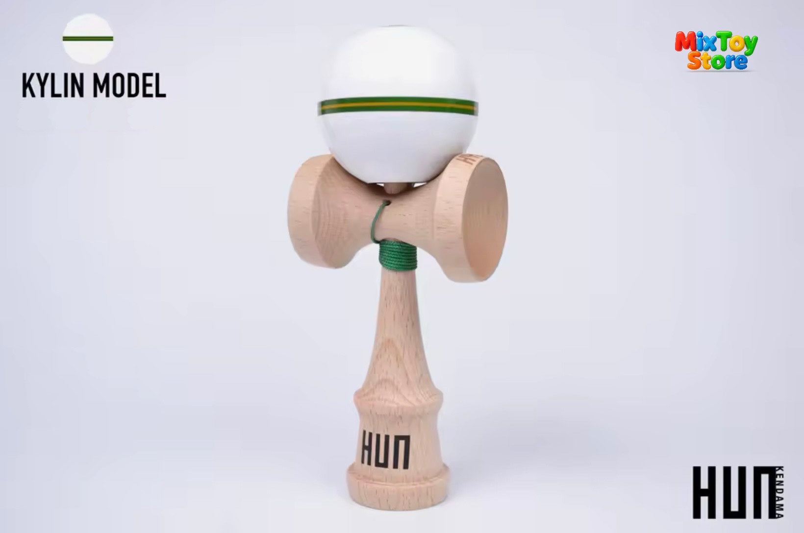 Kendama HUN – Pro Skill Series (Glossy & Rubber Paint Finish)