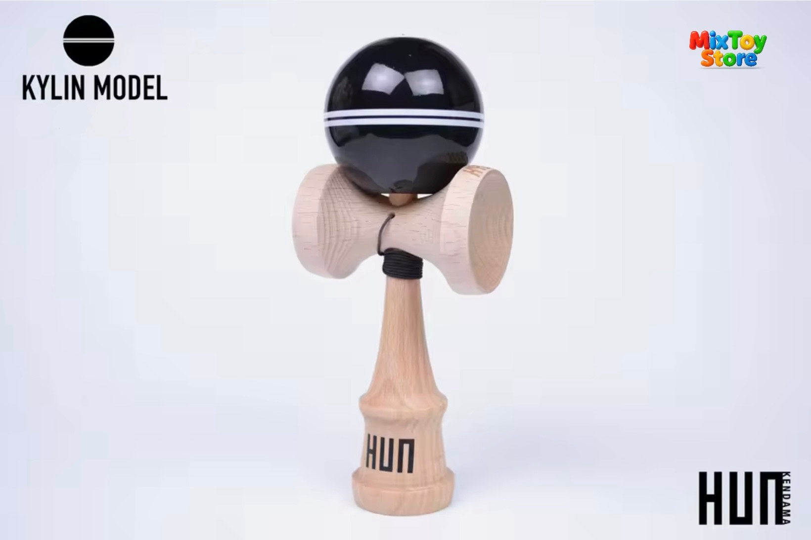 Kendama HUN – Pro Skill Series (Glossy & Rubber Paint Finish)