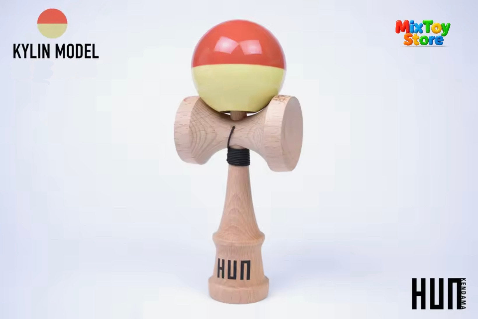 Kendama HUN – Pro Skill Series (Glossy & Rubber Paint Finish)
