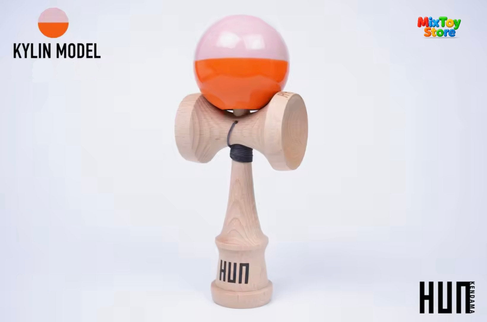 Kendama HUN – Pro Skill Series (Glossy & Rubber Paint Finish)