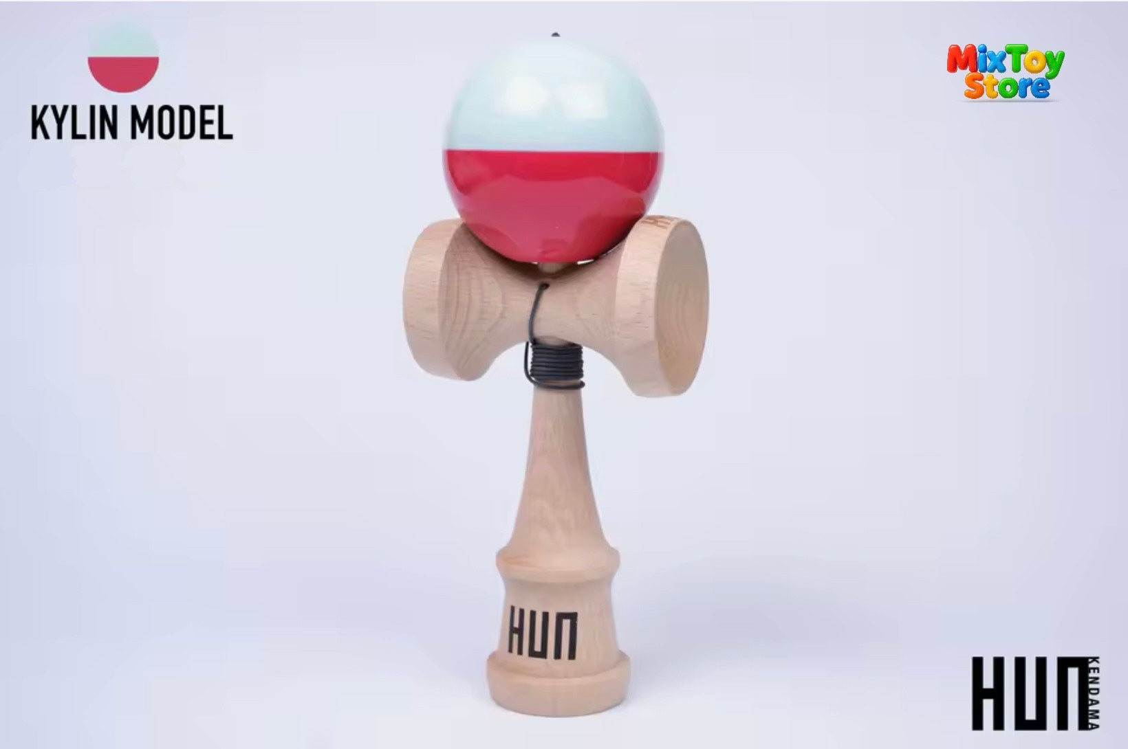 Kendama HUN – Pro Skill Series (Glossy & Rubber Paint Finish)