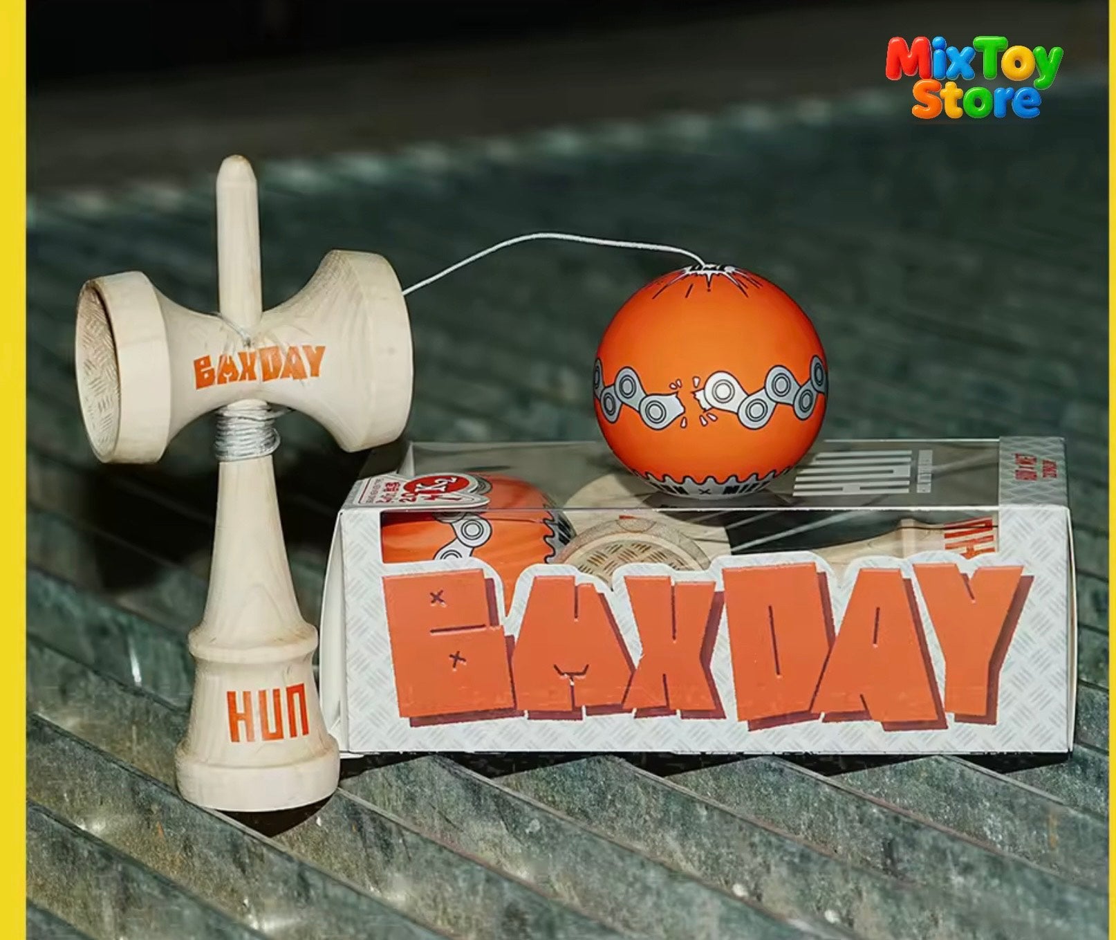 Kendama HUN – Bike Day | K2 Sword Type Pro Skill Series