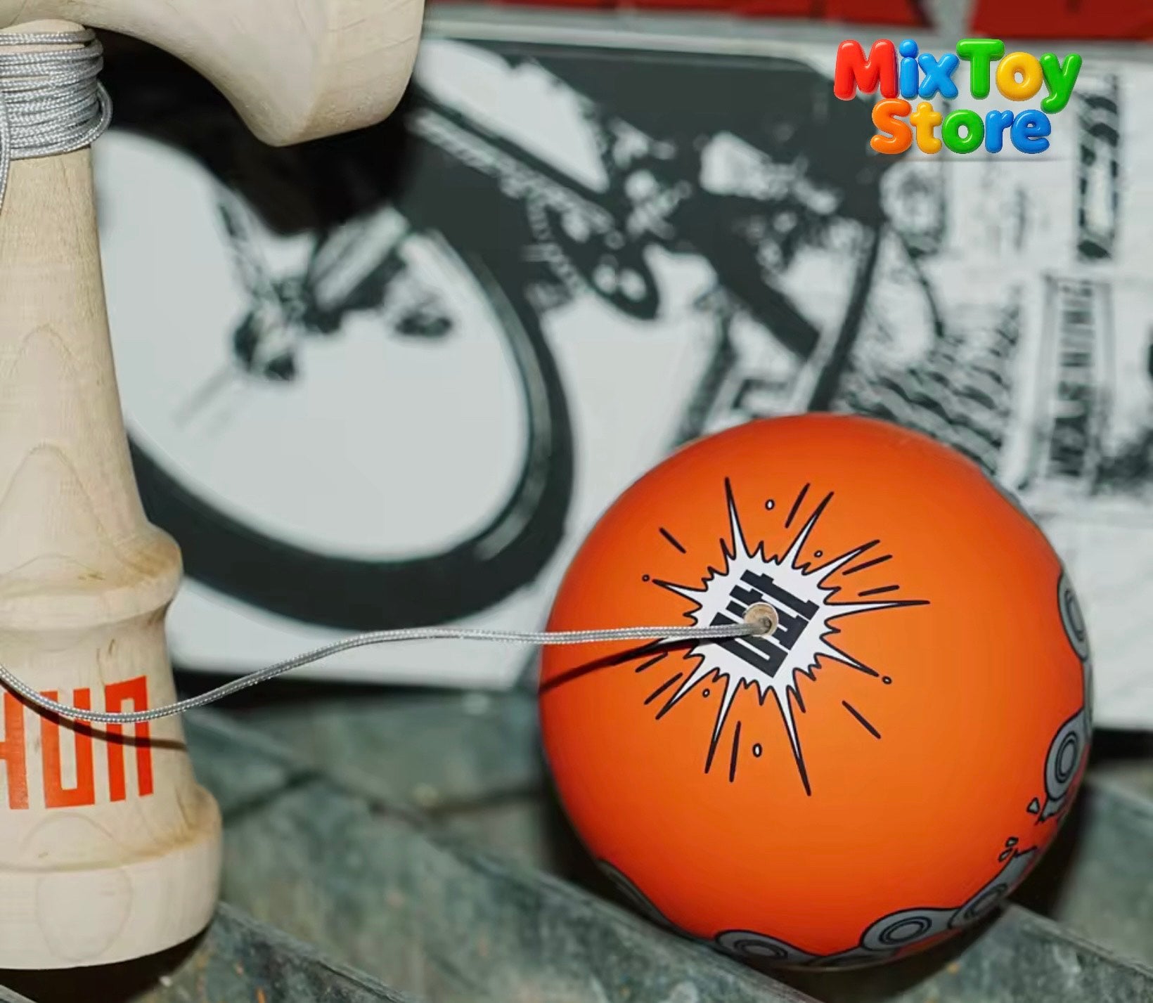 Kendama HUN – Bike Day | K2 Sword Type Pro Skill Series