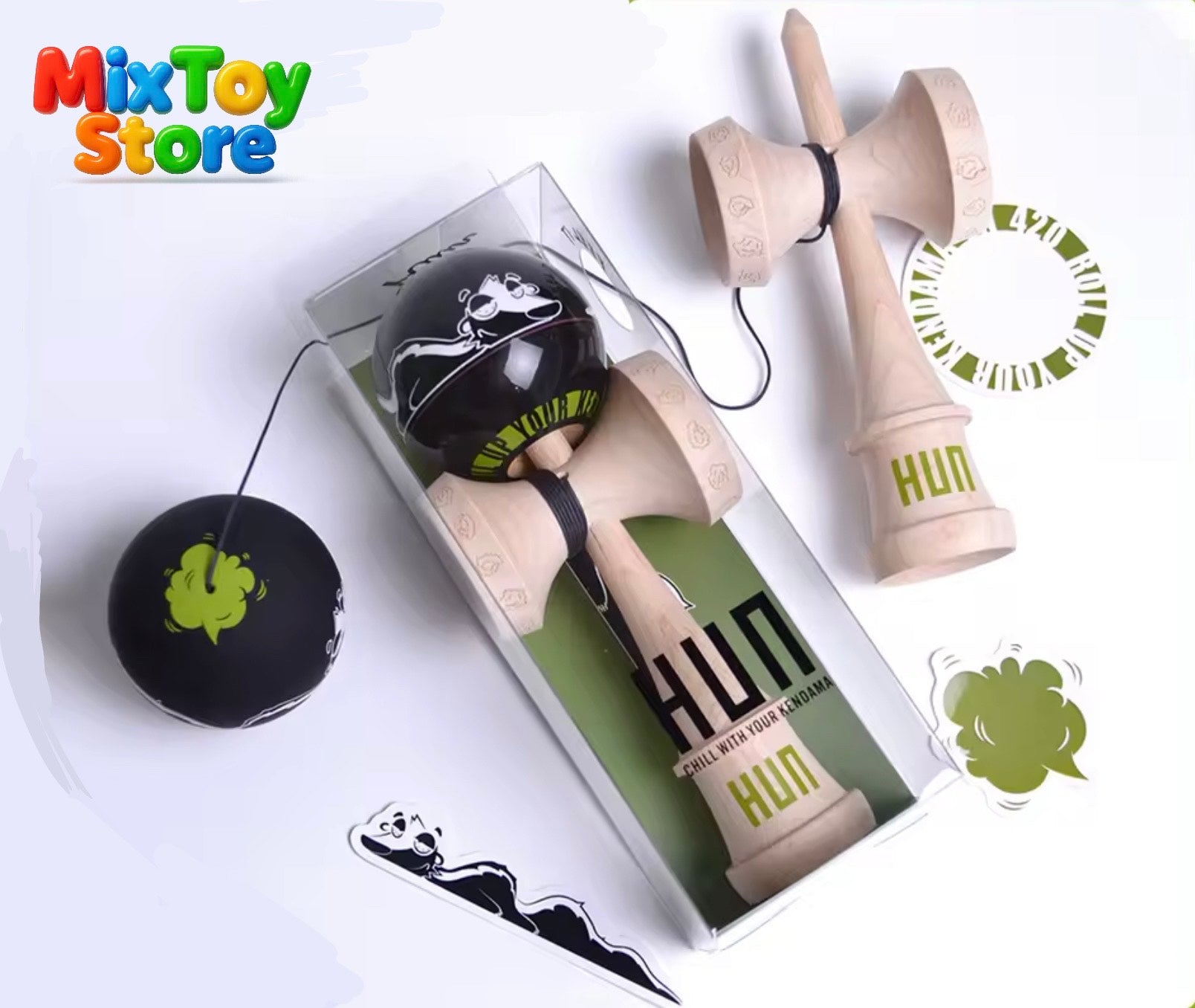 Kendama HUN – Graphic Series | Pro Skill Kendama