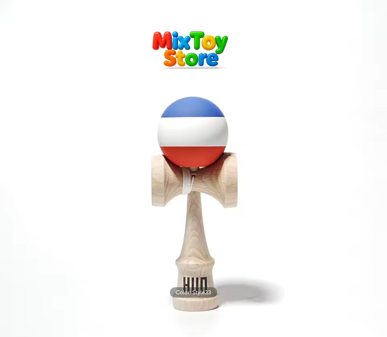 Kendama HUN – Pro Skill Series (Glossy & Rubber Paint Finish)