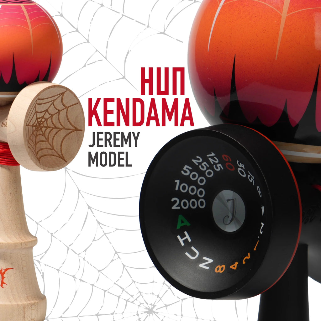 Kendama HUN – Modelul Jeremy, Kendama Profesionala pentru Antrenament si Coordonare