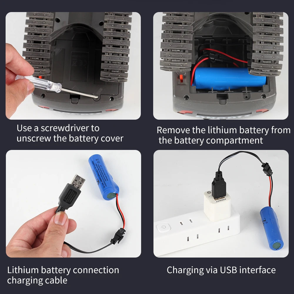 Excavator RC 1:20 cu 11CH – Vehicule de constructii cu telecomanda 2.4GHz cu lumina si sunet – jucarie pentru copii