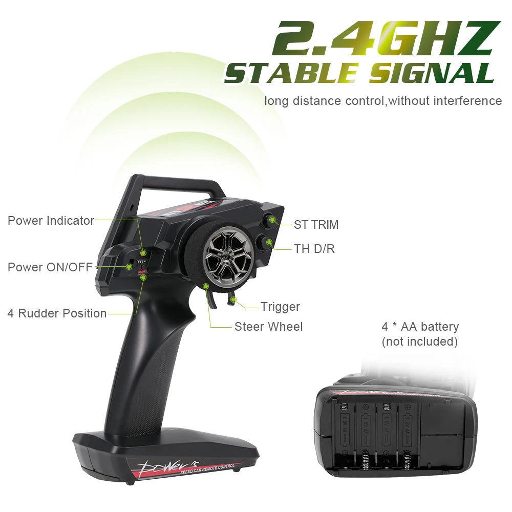 Wltoys Apex Runner 4WD Off-Road RC Truck 1/12 – 50km/h