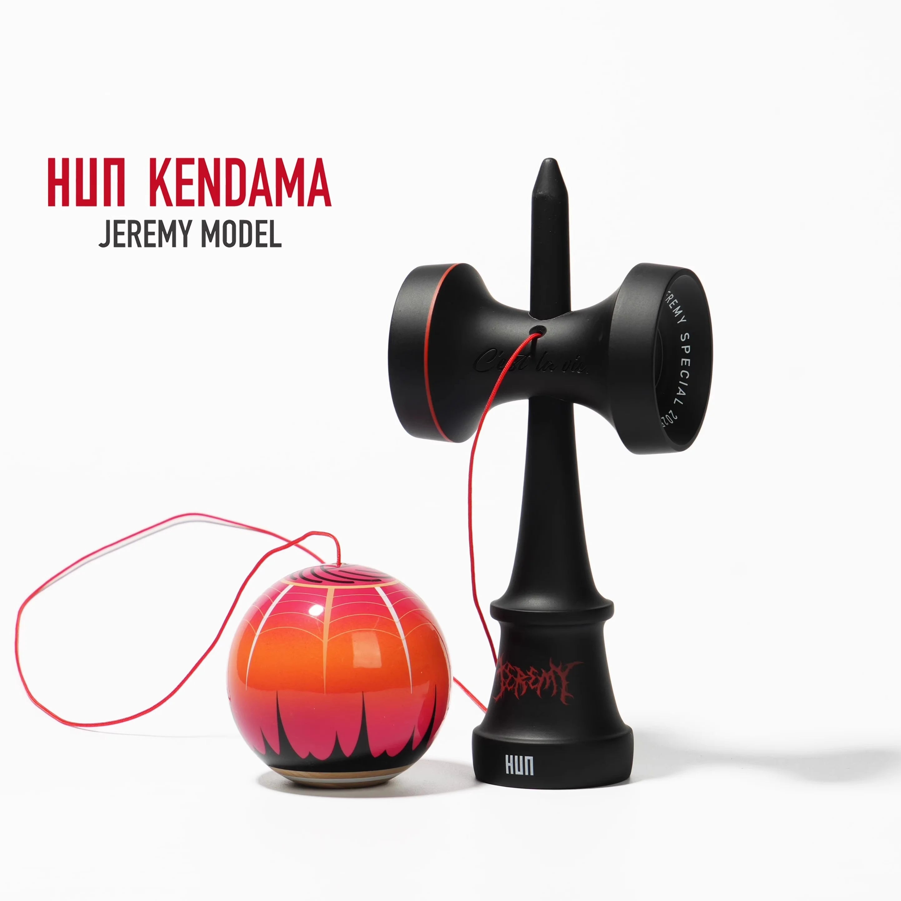 Kendama HUN – Modelul Jeremy, Kendama Profesionala pentru Antrenament si Coordonare