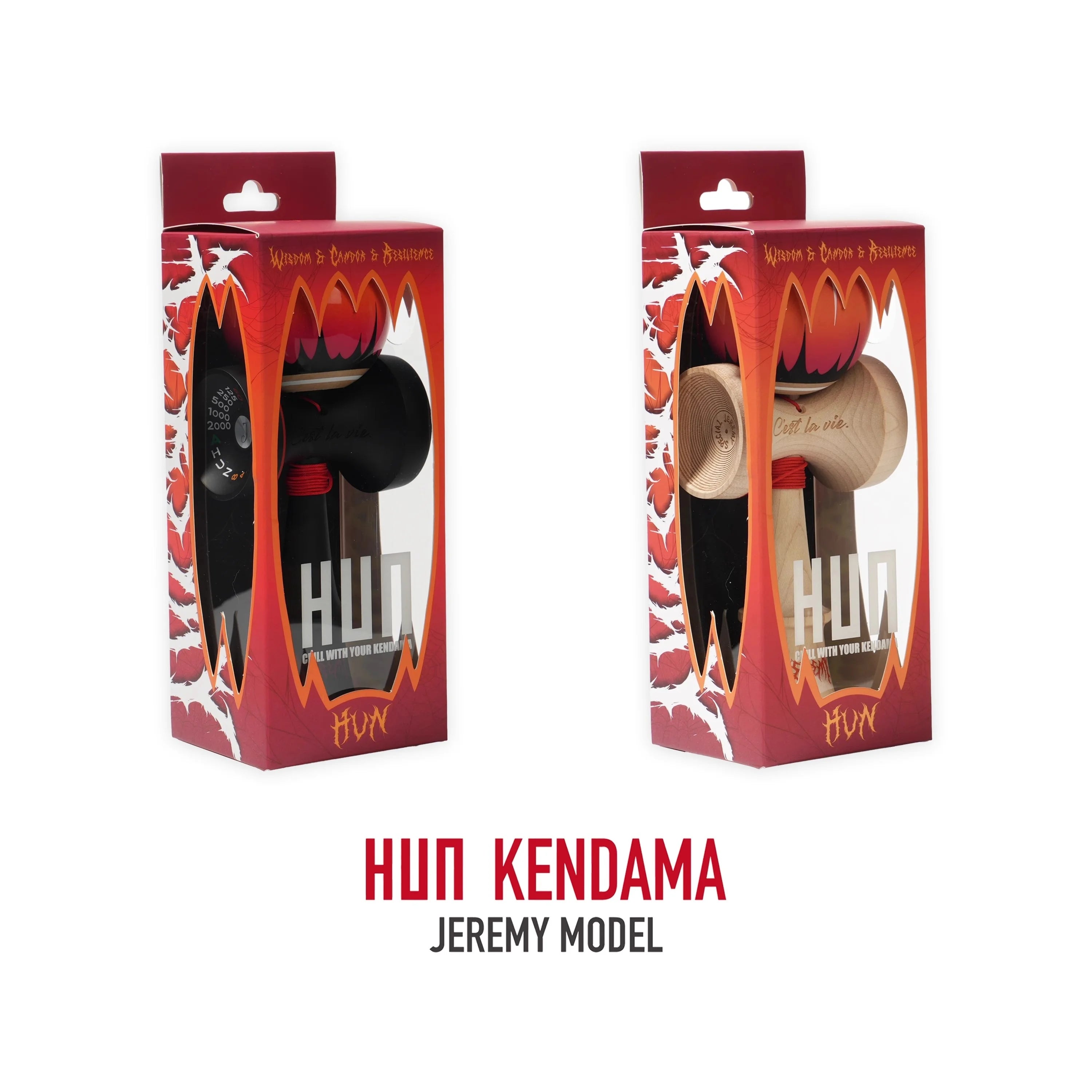 Kendama HUN – Modelul Jeremy, Kendama Profesionala pentru Antrenament si Coordonare
