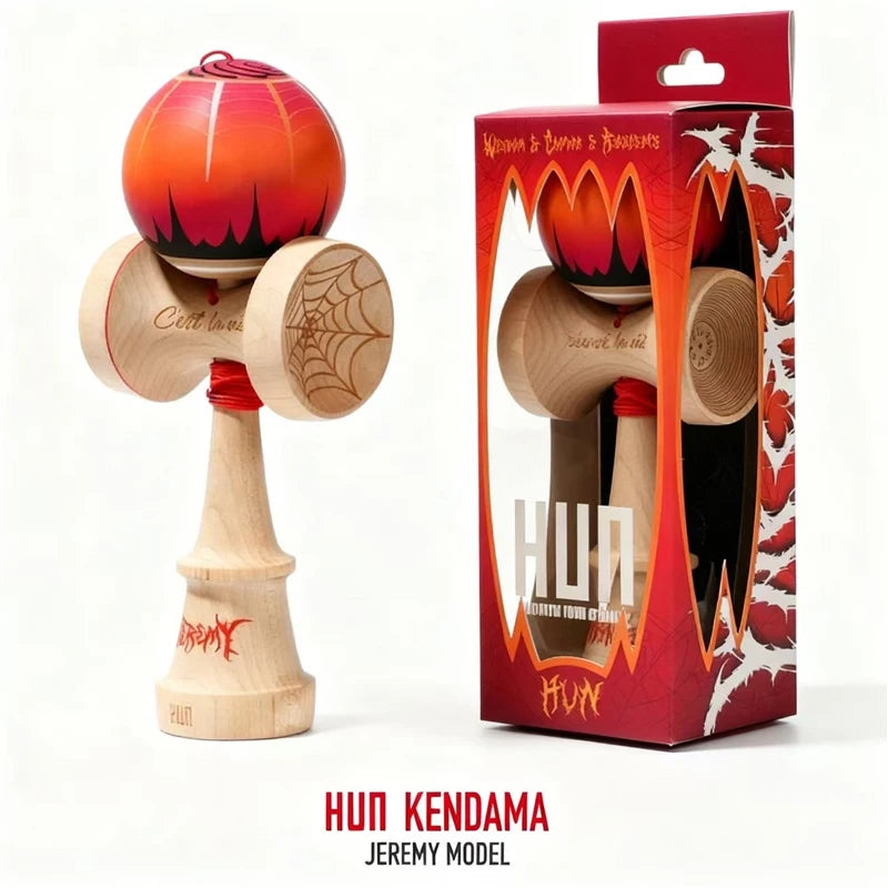 Kendama HUN – Modelul Jeremy, Kendama Profesionala pentru Antrenament si Coordonare