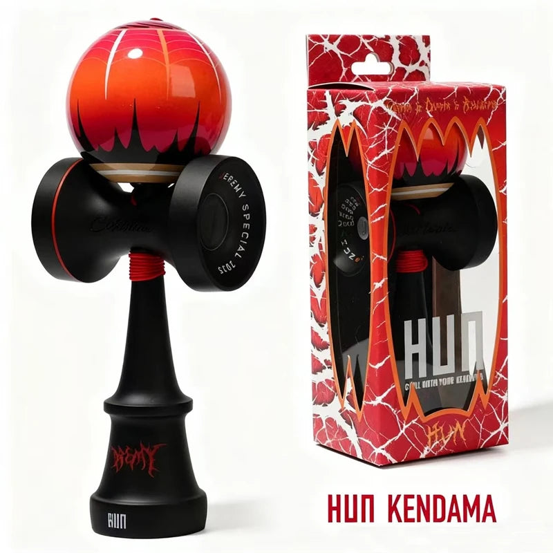 Kendama HUN – Modelul Jeremy, Kendama Profesionala pentru Antrenament si Coordonare