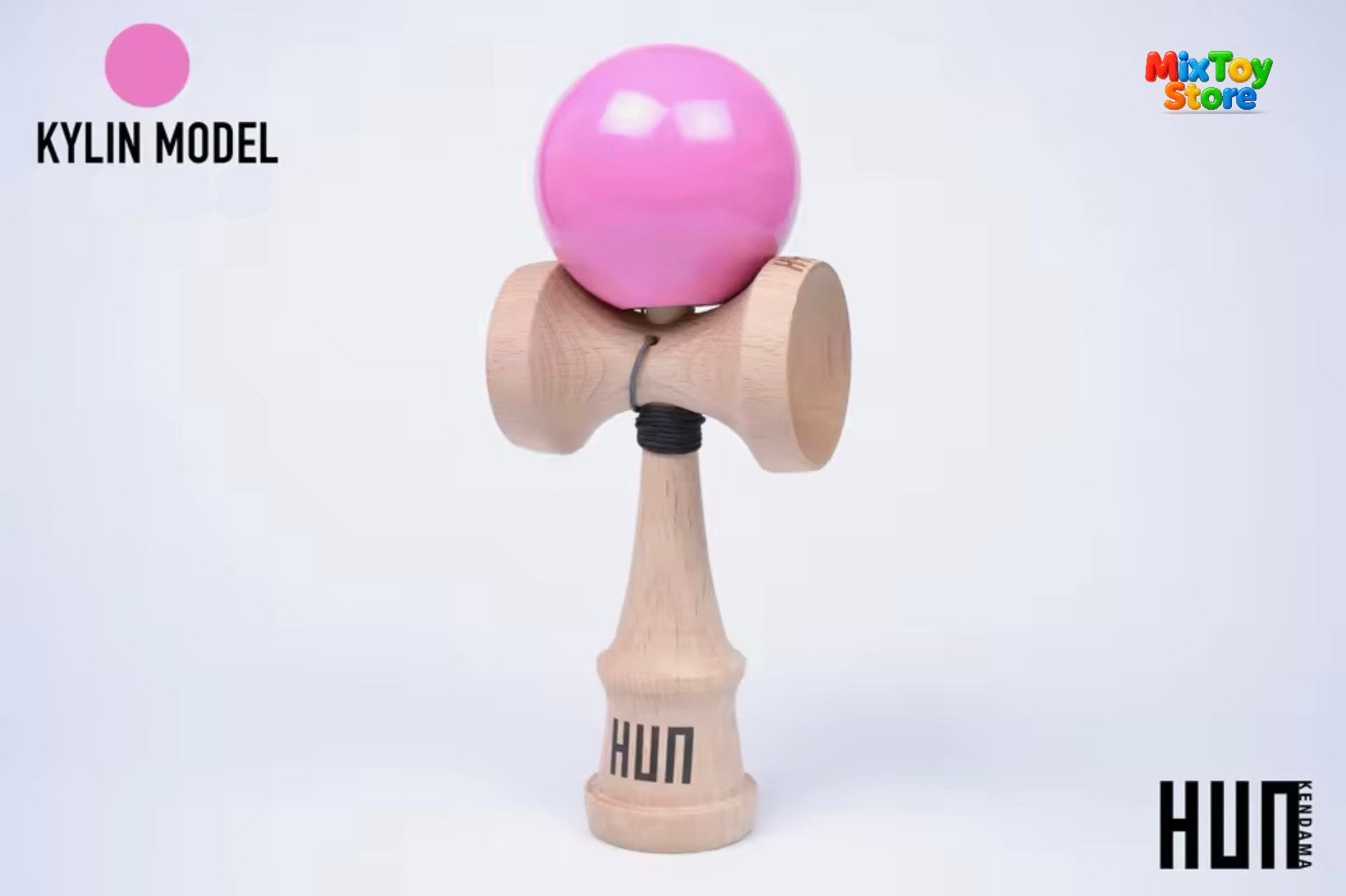Kendama HUN – Pro Skill Series (Glossy & Rubber Paint Finish)