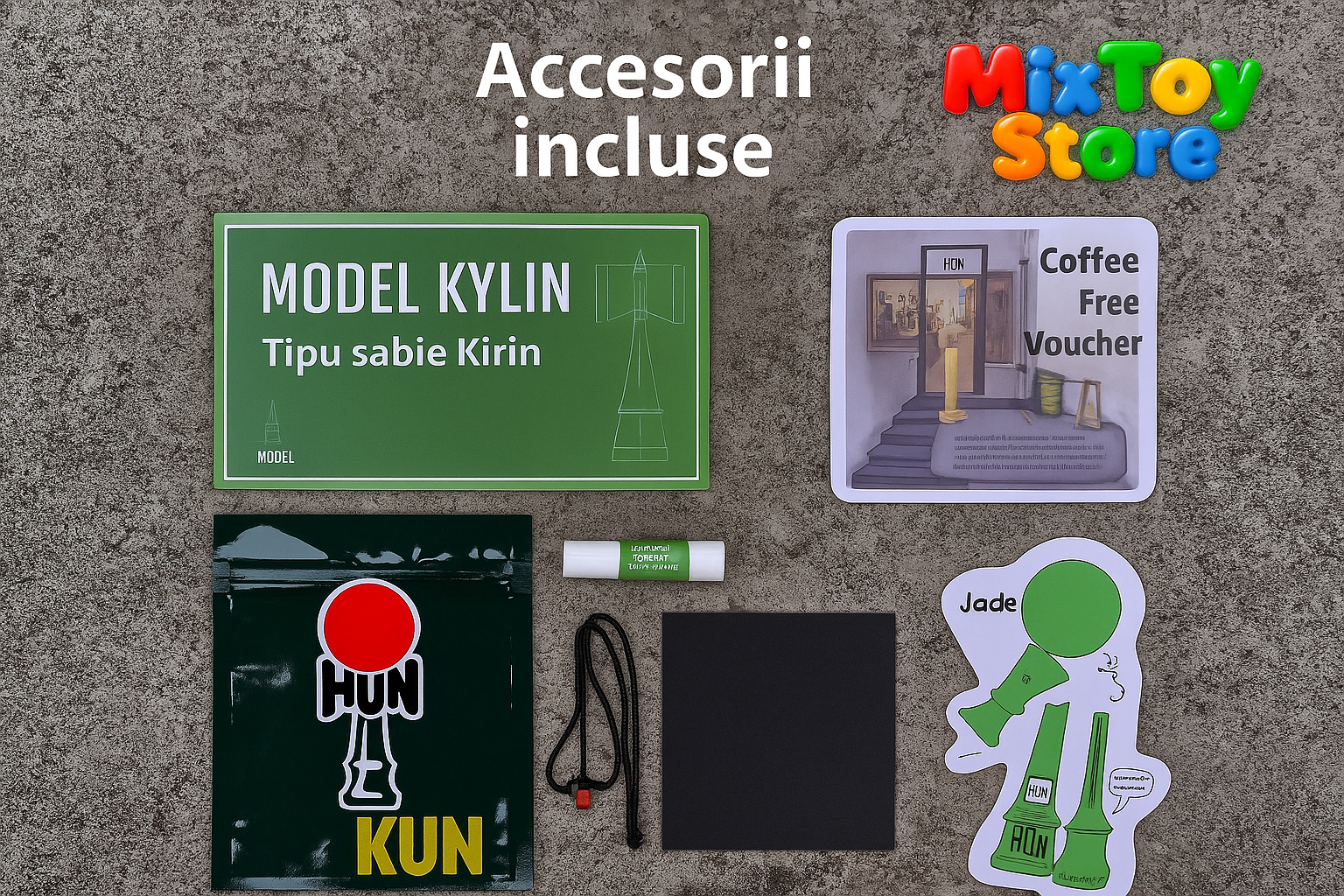 Kendama HUN – Pro Skill Series (Glossy & Rubber Paint Finish)