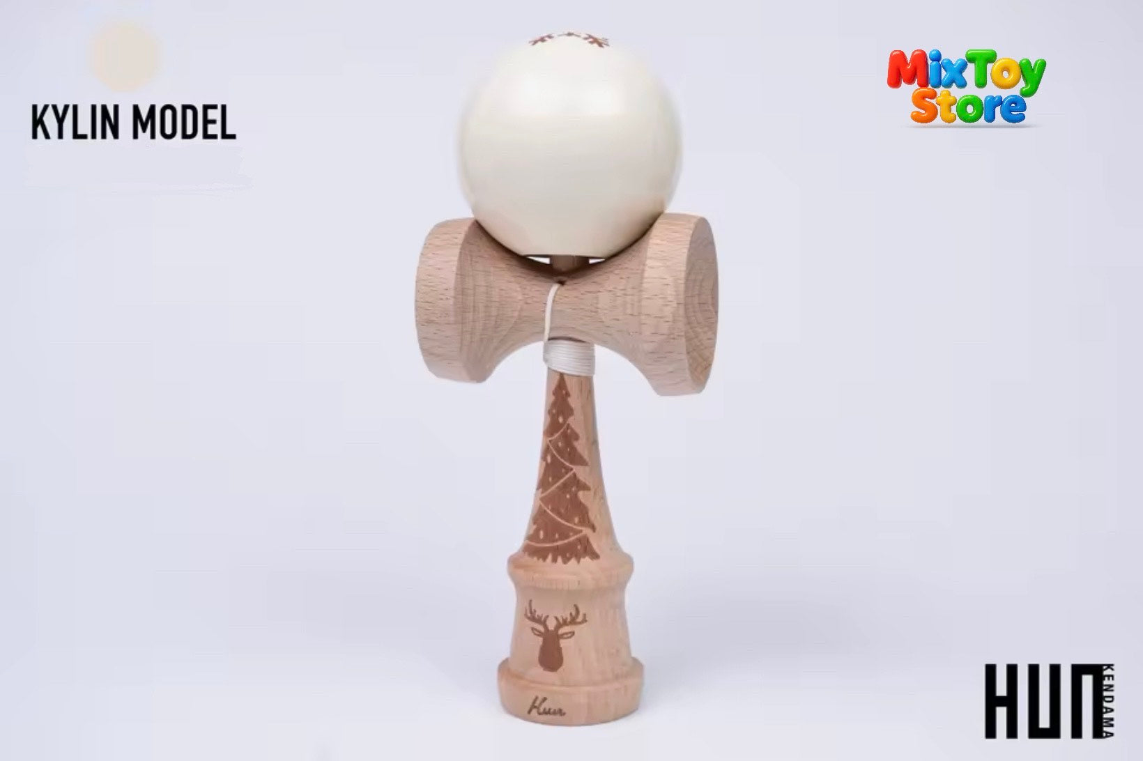 Kendama HUN – Pro Skill Series (Glossy & Rubber Paint Finish)