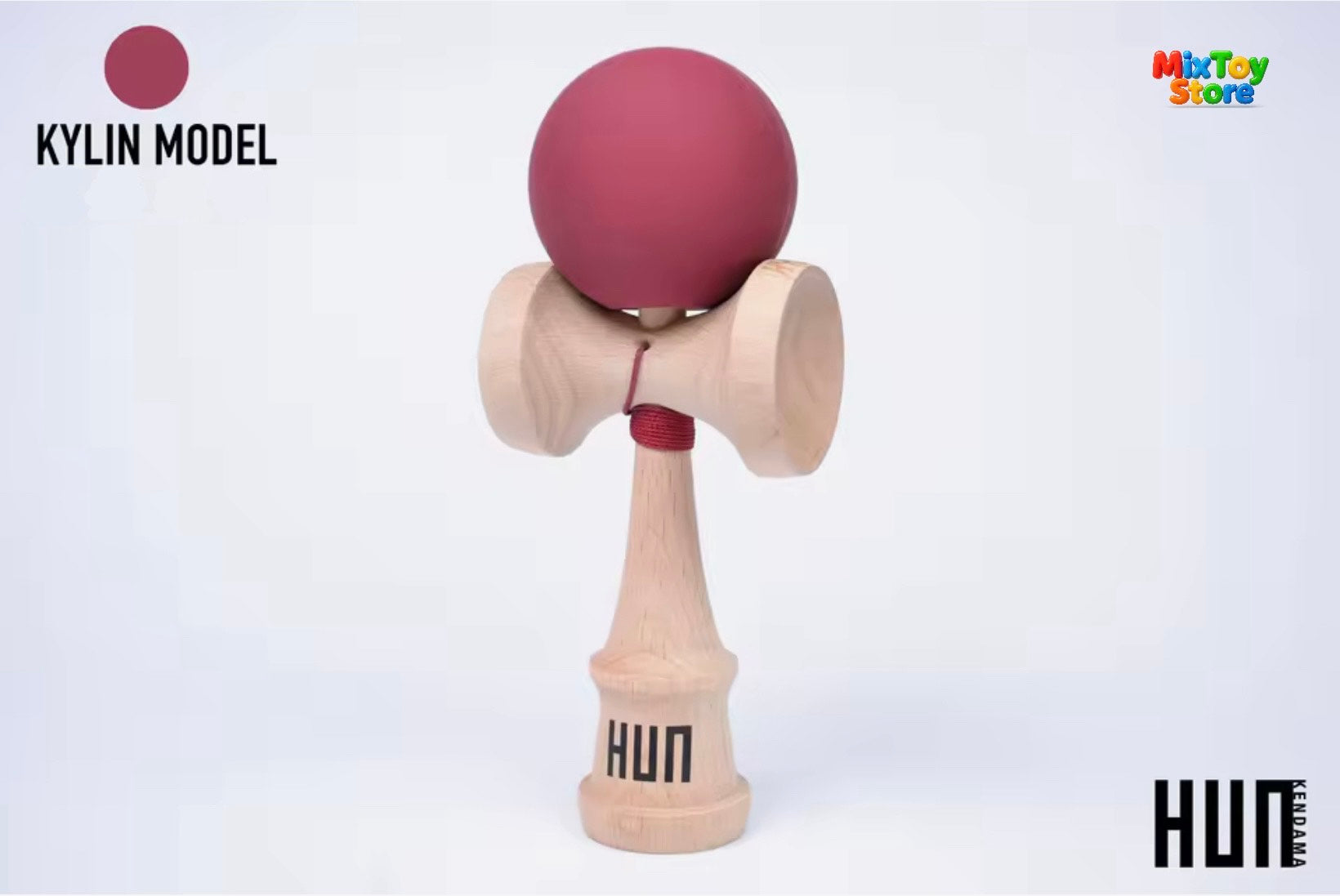 Kendama HUN – Pro Skill Series (Glossy & Rubber Paint Finish)