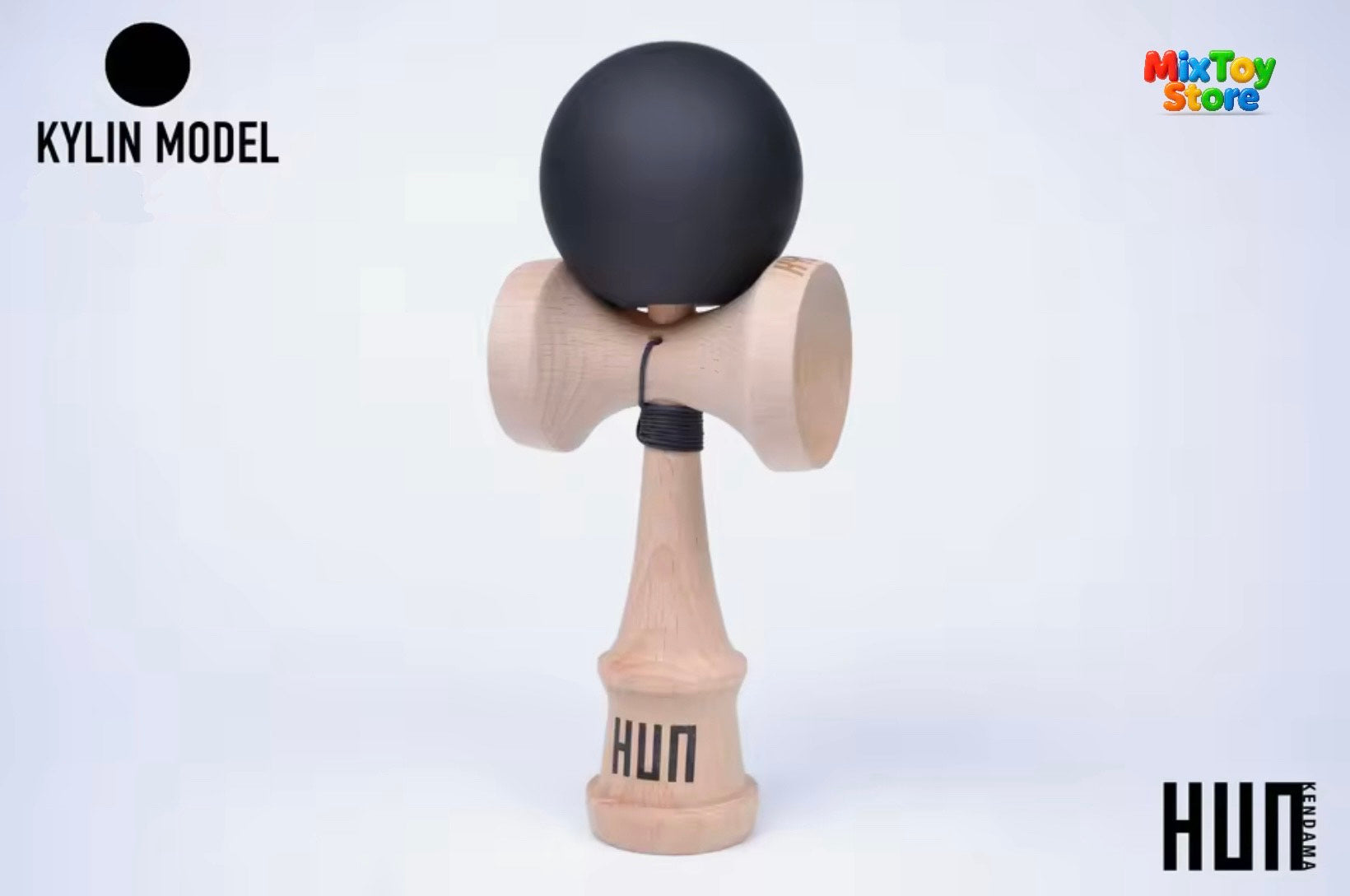 Kendama HUN – Pro Skill Series (Glossy & Rubber Paint Finish)