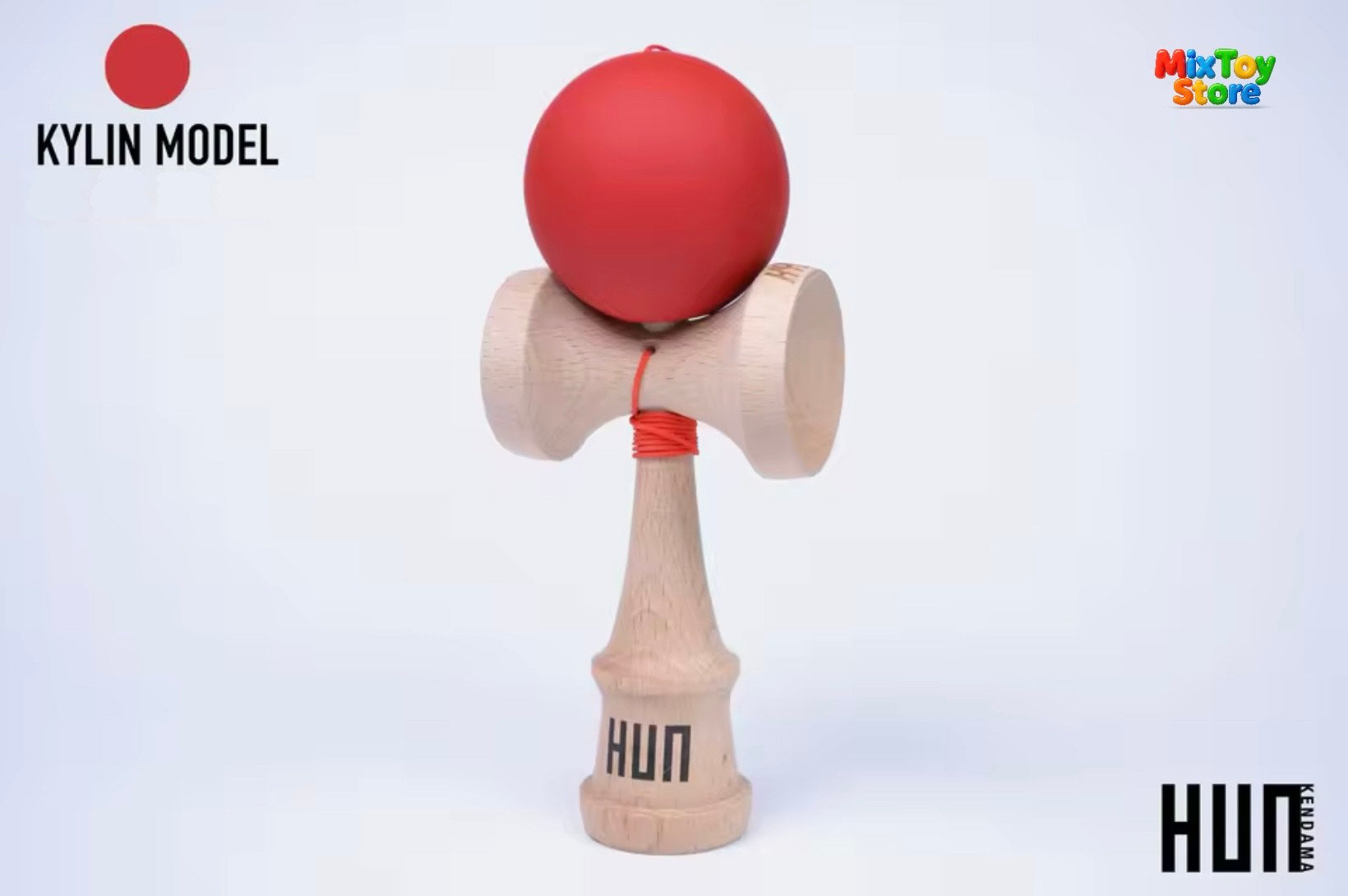Kendama HUN – Pro Skill Series (Glossy & Rubber Paint Finish)