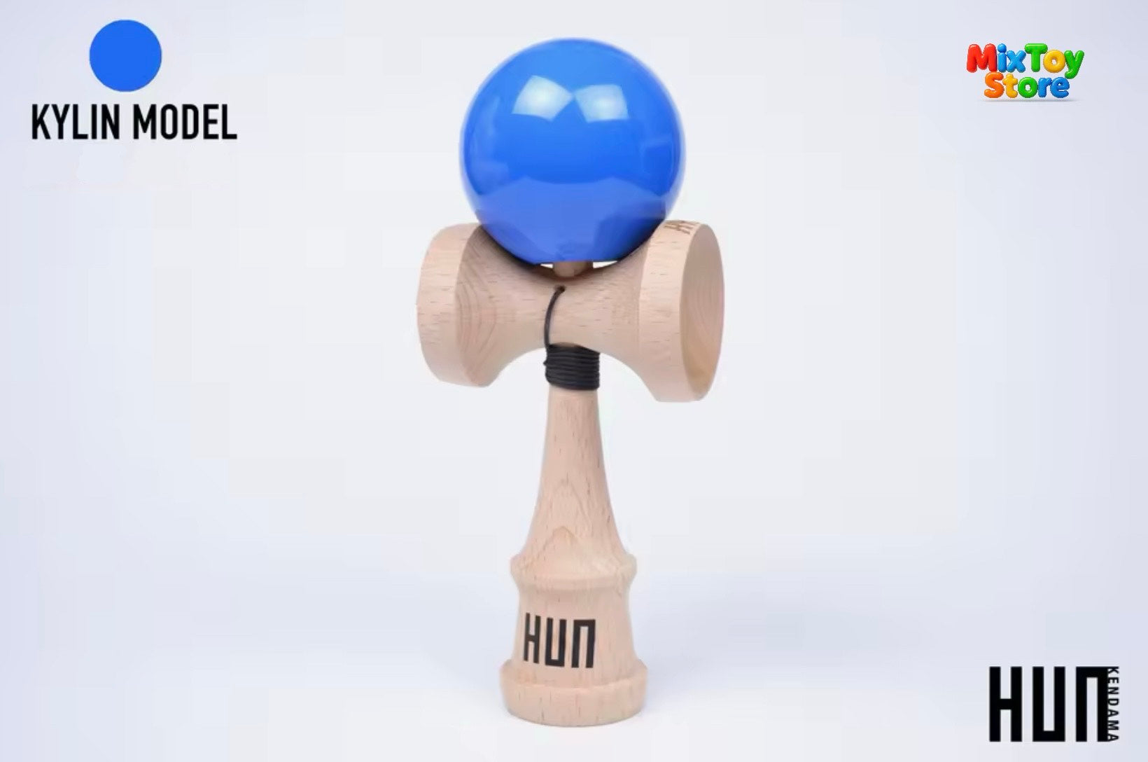 Kendama HUN – Pro Skill Series (Glossy & Rubber Paint Finish)